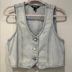 DKNY Light Denim Vest